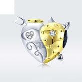 Angel and devil beads